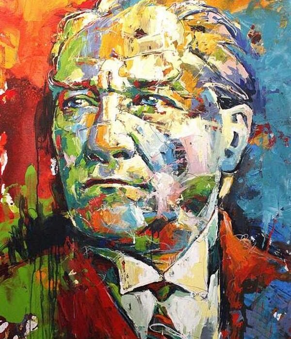 Sayılarla Boyama Seti Renkli Atatürk 4