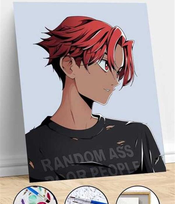 Sayılarla Boyama Seti Serseri Anime