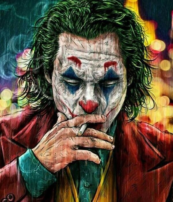 Sayılarla Boyama Seti Yeşil Saçlı Joker